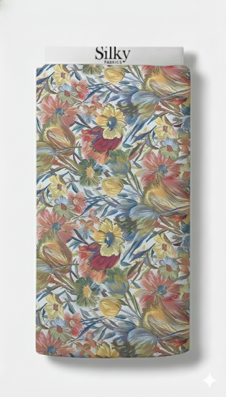 Vintage Meadow Cotton Fabric